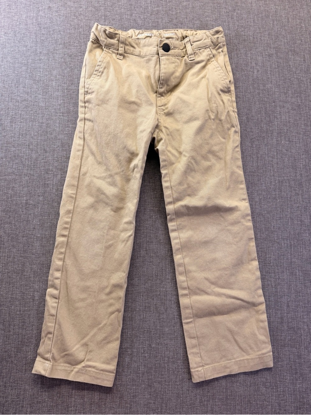 Old Navy Kids  Khaki Straight Fit Pants Size 6
